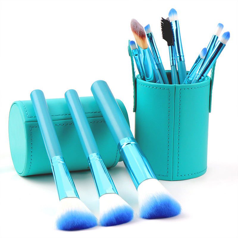 LovelyRLovely LovelyRLovely Full Set Makeup Brushes Blue LovelyRLovely Full Set Makeup Brushes