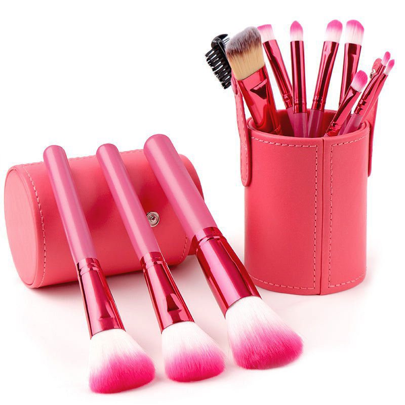 LovelyRLovely LovelyRLovely Full Set Makeup Brushes Pink LovelyRLovely Full Set Makeup Brushes