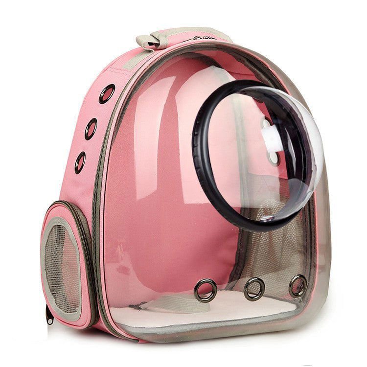 LovelyRLovely LovelyRLovely Full Transparent Pet Space Pink LovelyRLovely Full Transparent Pet Space Bag