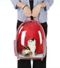 LovelyRLovely LovelyRLovely Full Transparent Pet Space Red B LovelyRLovely Full Transparent Pet Space Bag