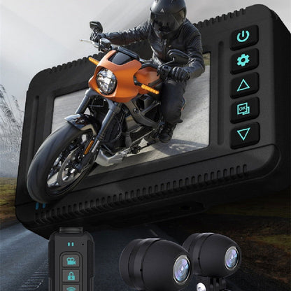 LovelyRLovely LovelyRLovely GPS Trajectory Of High-def Black LovelyRLovely GPS Trajectory Of High-definition Motorcycle Waterproof Recorder