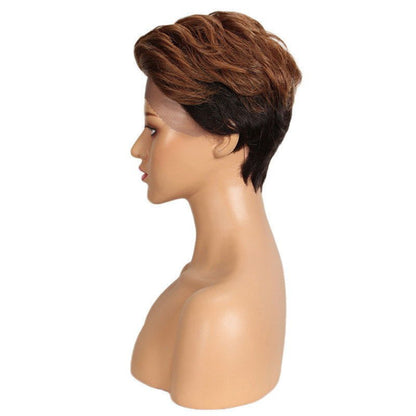 LovelyRLovely LovelyRLovely Gradient Short Real Hair W LovelyRLovely Gradient Short Real Hair Wig