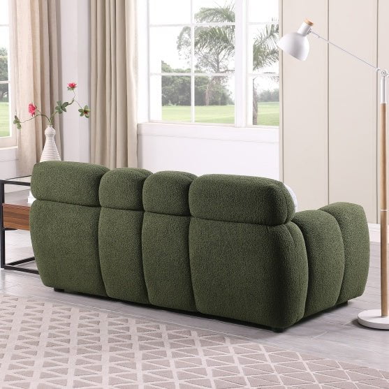 LovelyRLovely LovelyRLovely Green Upholstered Sofa Green LovelyRLovely Green Upholstered Sofa