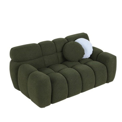 LovelyRLovely LovelyRLovely Green Upholstered Sofa Green LovelyRLovely Green Upholstered Sofa