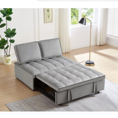 LovelyRLovely LovelyRLovely Grey Convertible Sleeping Grey LovelyRLovely Grey Convertible Sleeping Sofa Bed