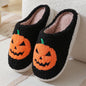 LovelyRLovely LovelyRLovely Halloween Pumpkin Cartoon Black / 36or37 LovelyRLovely Halloween Pumpkin Cartoon Slippers