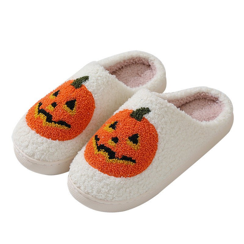 LovelyRLovely LovelyRLovely Halloween Pumpkin Cartoon LovelyRLovely Halloween Pumpkin Cartoon Slippers