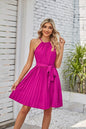 LovelyRLovely LovelyRLovely Halter Strapless Dress Rose / L LovelyRLovely Halter Strapless Dress