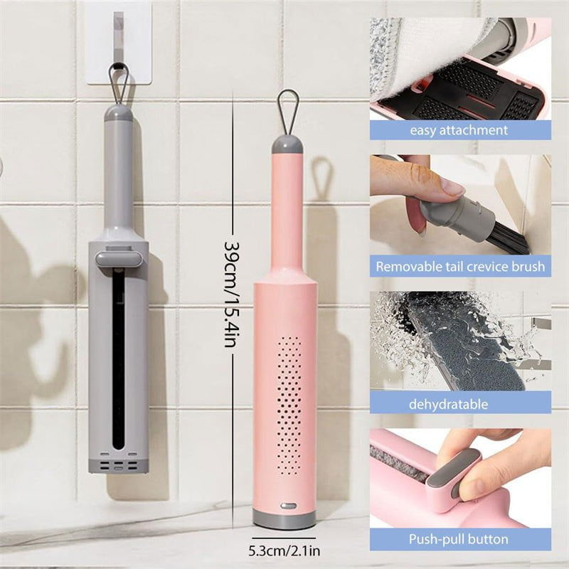 LovelyRLovely LovelyRLovely Hand Wash-Free Flat Squee LovelyRLovely Hand Wash-Free Flat Squeeze Mop With 2 Reusable Microfiber Pads