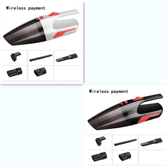 LovelyRLovely LovelyRLovely Handheld High-Power Vacuum White Black wireless set LovelyRLovely Handheld High-Power Vacuum Cleaner