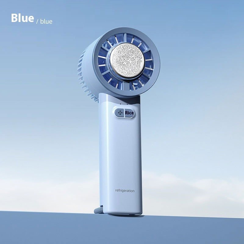 LovelyRLovely LovelyRLovely Handheld Turbo Mini Fan Light Blue LovelyRLovely Handheld Turbo Mini Fan