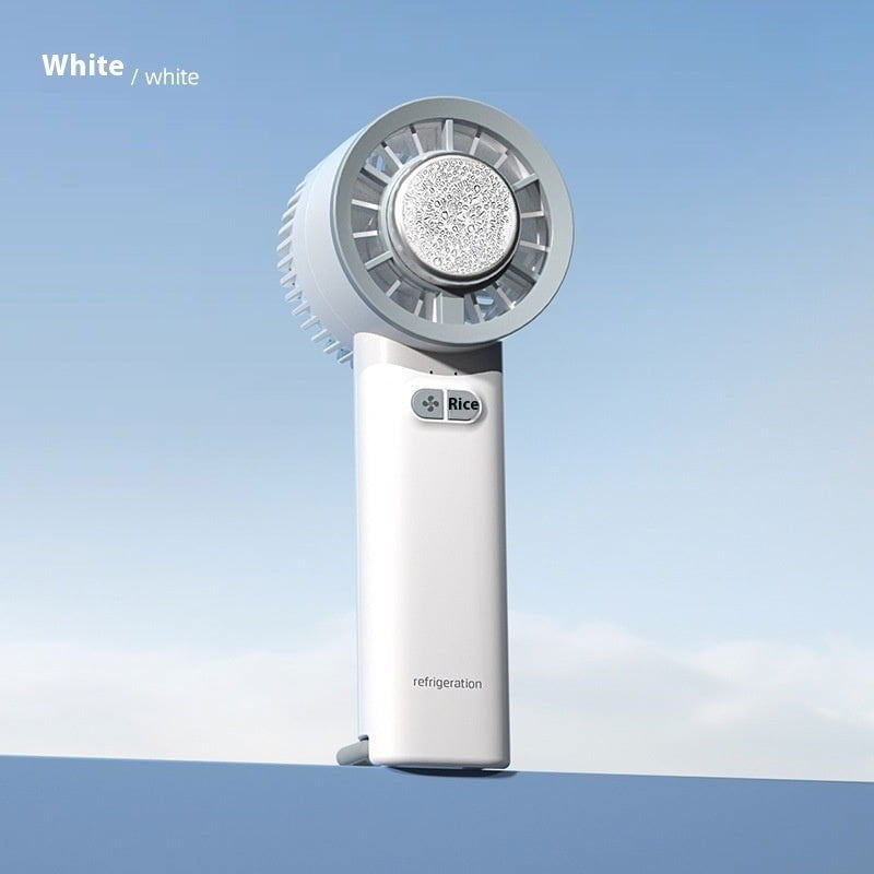 LovelyRLovely LovelyRLovely Handheld Turbo Mini Fan White LovelyRLovely Handheld Turbo Mini Fan