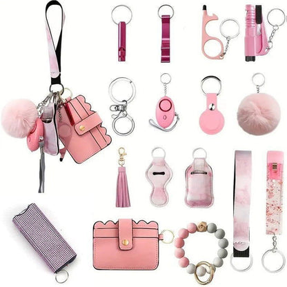 LovelyRLovely LovelyRLovely Handy Keychain Set Pink LovelyRLovely Handy Keychain Set