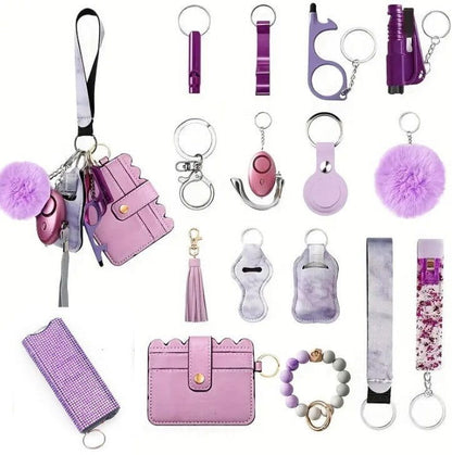 LovelyRLovely LovelyRLovely Handy Keychain Set Purple LovelyRLovely Handy Keychain Set