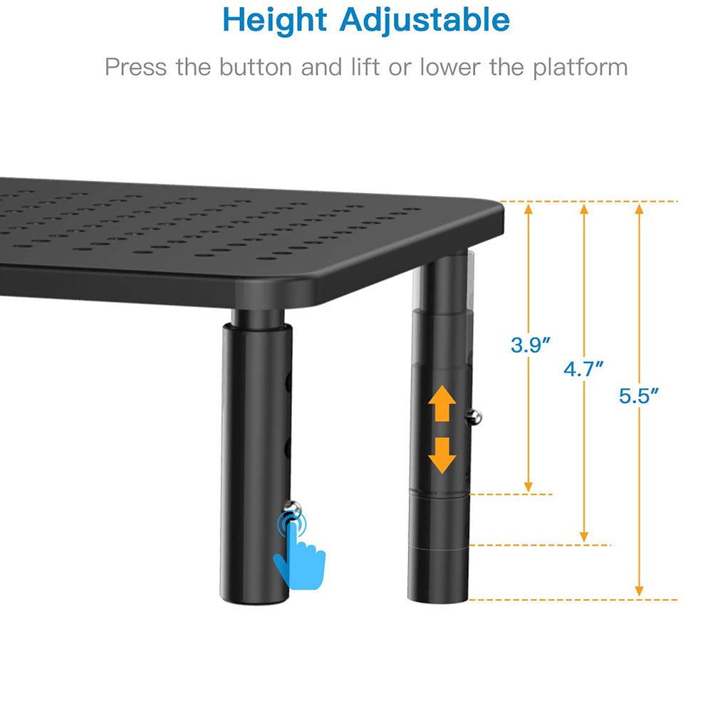 LovelyRLovely LovelyRLovely Heightening Notebook Cooli Black LovelyRLovely Heightening Notebook Cooling Desk Rack