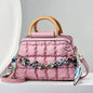 LovelyRLovely LovelyRLovely High-end Cross Body Bag Pink / Length 25 Width 12 Height 17 LovelyRLovely High-end Cross Body Bag