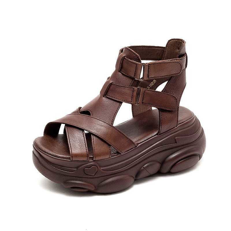 LovelyRLovely LovelyRLovely High-heeled Retro Roman Sa LovelyRLovely High-heeled Retro Roman Sandals