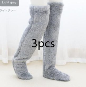 LovelyRLovely LovelyRLovely High Over Knee Fuzzy Long LovelyRLovely High Over Knee Fuzzy Long Socks