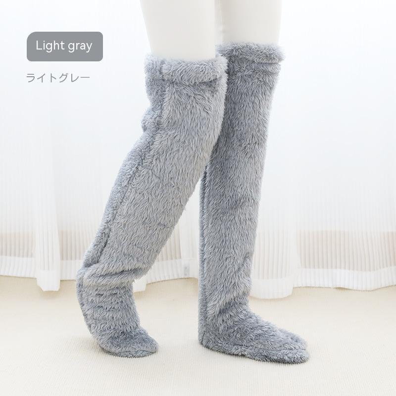 LovelyRLovely LovelyRLovely High Over Knee Fuzzy Long LovelyRLovely High Over Knee Fuzzy Long Socks