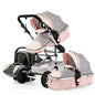 LovelyRLovely LovelyRLovely High Quality 3 In 1 Luxury Dusty pink LovelyRLovely High Quality 3 In 1 Luxury Baby Stroller