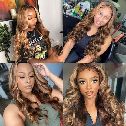 LovelyRLovely LovelyRLovely Highlight Human Hair Ombre LovelyRLovely Highlight Human Hair Ombre Wig