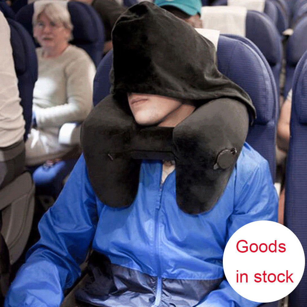 LovelyRLovely LovelyRLovely Hooded Travel Pillow LovelyRLovely Hooded Travel Pillow