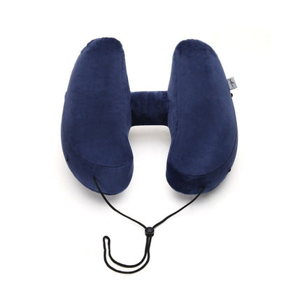 LovelyRLovely LovelyRLovely Hooded Travel Pillow Navy Blue LovelyRLovely Hooded Travel Pillow