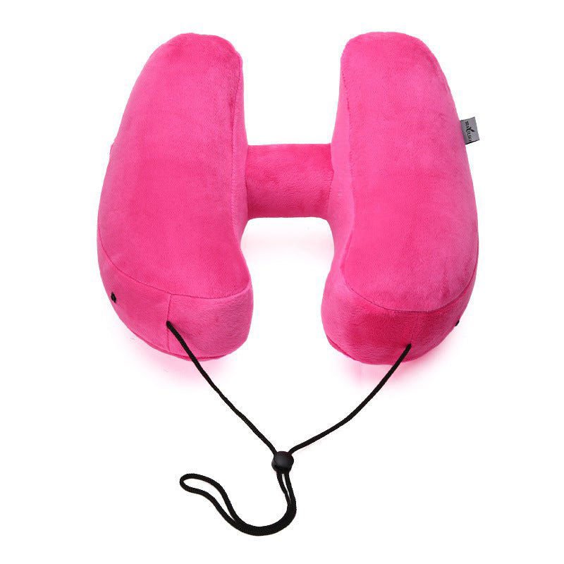 LovelyRLovely LovelyRLovely Hooded Travel Pillow Pink LovelyRLovely Hooded Travel Pillow