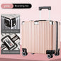 LovelyRLovely LovelyRLovely Horizontal Square Aluminiu Pink / 18 Inches LovelyRLovely Horizontal Square Aluminium Frame Suitcase