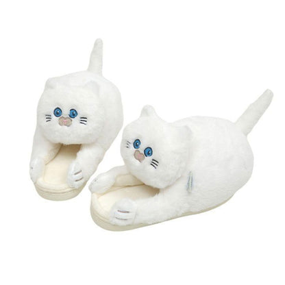 LovelyRLovely LovelyRLovely Hug Plush Warms Simulation LovelyRLovely Hug Plush Warms Simulation Cat Slippers