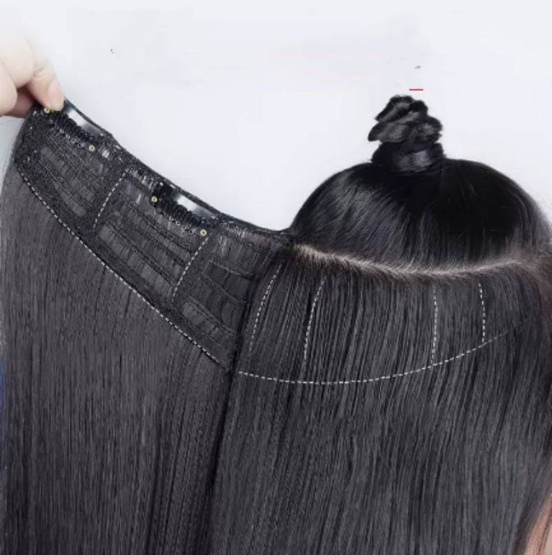 LovelyRLovely LovelyRLovely Human Hair Straight Hairpi LovelyRLovely Human Hair Straight Hairpiece