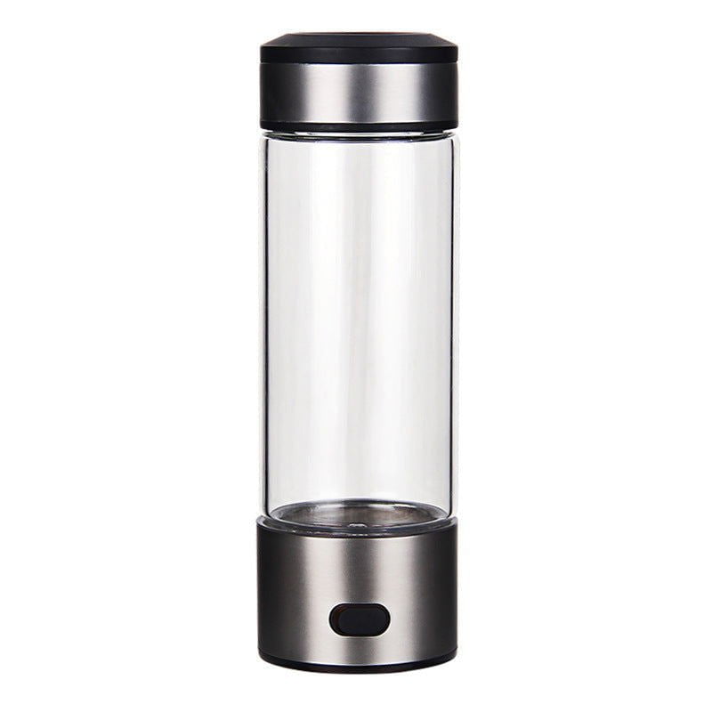 LovelyRLovely LovelyRLovely Hydrogen Alkaline Portable Silver / USB LovelyRLovely Hydrogen Alkaline Portable Water Ionizer Bottle