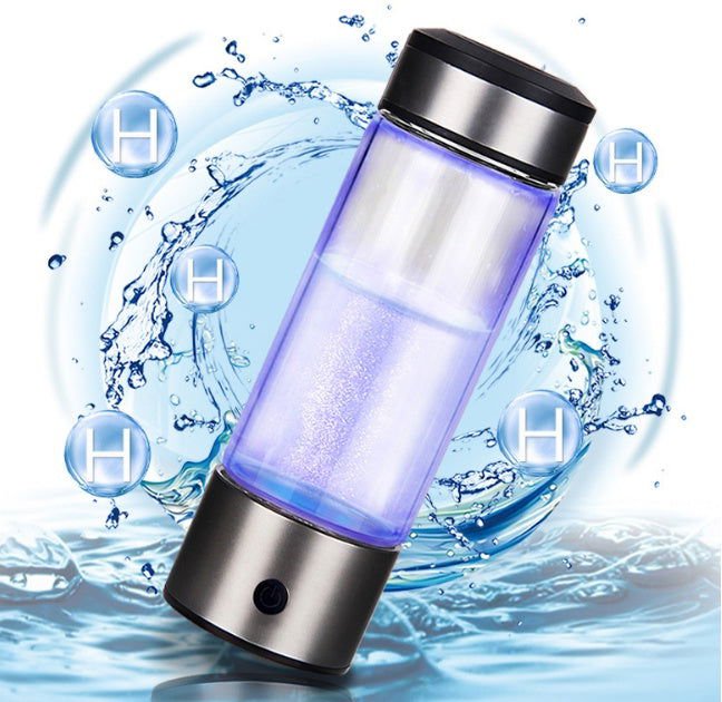 LovelyRLovely LovelyRLovely Hydrogen Alkaline Portable Silver / USB LovelyRLovely Hydrogen Alkaline Portable Water Ionizer Bottle