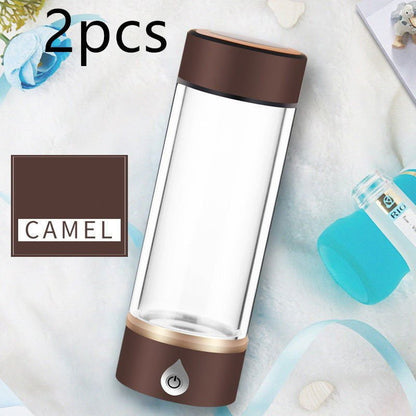 LovelyRLovely LovelyRLovely Hydrogen Water Ionizer Bot Camel2pcs LovelyRLovely Hydrogen Water Ionizer Bottle