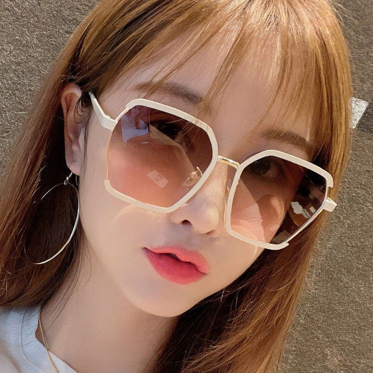 LovelyRLovely LovelyRLovely Ins Vintage Half-Frame Sun LovelyRLovely Ins Vintage Half-Frame Sunglasses