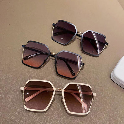 LovelyRLovely LovelyRLovely Ins Vintage Half-Frame Sun LovelyRLovely Ins Vintage Half-Frame Sunglasses