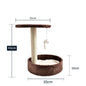 LovelyRLovely LovelyRLovely Integrated Cat Climbing Fr Coffee color disc LovelyRLovely Integrated Cat Climbing Frame