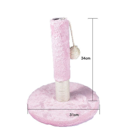 LovelyRLovely LovelyRLovely Integrated Cat Climbing Fr Funny cat column pink LovelyRLovely Integrated Cat Climbing Frame