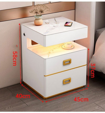 LovelyRLovely LovelyRLovely Intelligent Bedside Table LovelyRLovely Intelligent Bedside Table With Fingerprint Lock