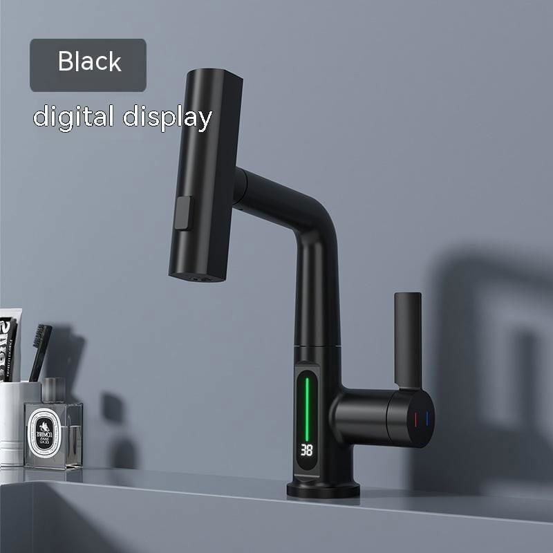 LovelyRLovely LovelyRLovely Intelligent Digital Displa Black Digital Display LovelyRLovely Intelligent Digital Display Faucet