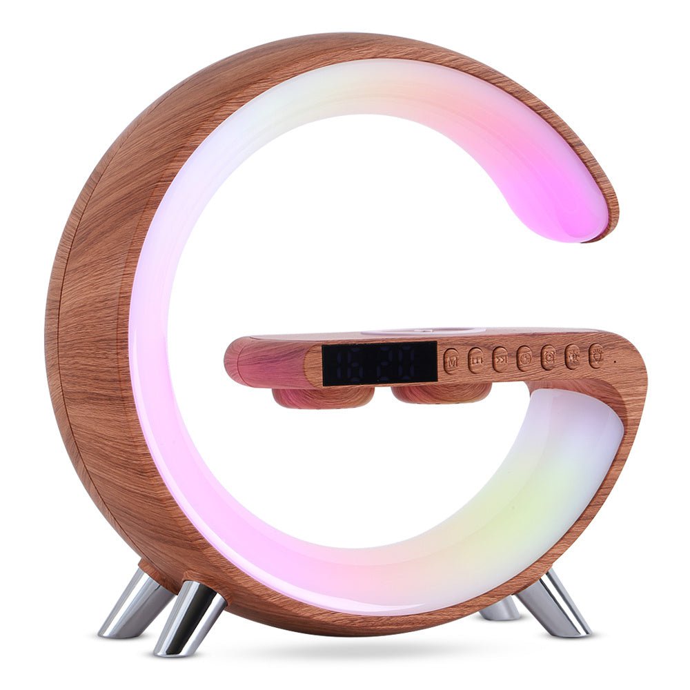 LovelyRLovely LovelyRLovely Intelligent G Wireless LED Wood color / AU LovelyRLovely Intelligent G Wireless LED Bluetooth Speaker