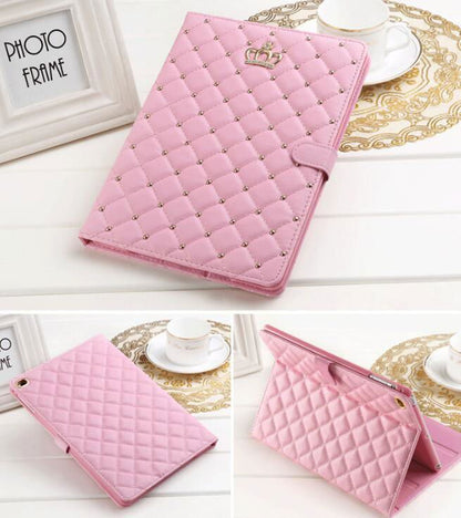 LovelyRLovely LovelyRLovely Ipad Tablet Crown Case Cov Pink / 2019 10.2 air3 10.5 LovelyRLovely Ipad Tablet Crown Case Cover