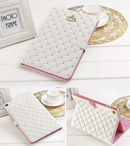 LovelyRLovely LovelyRLovely Ipad Tablet Crown Case Cov White / 2019 10.2 air3 10.5 LovelyRLovely Ipad Tablet Crown Case Cover