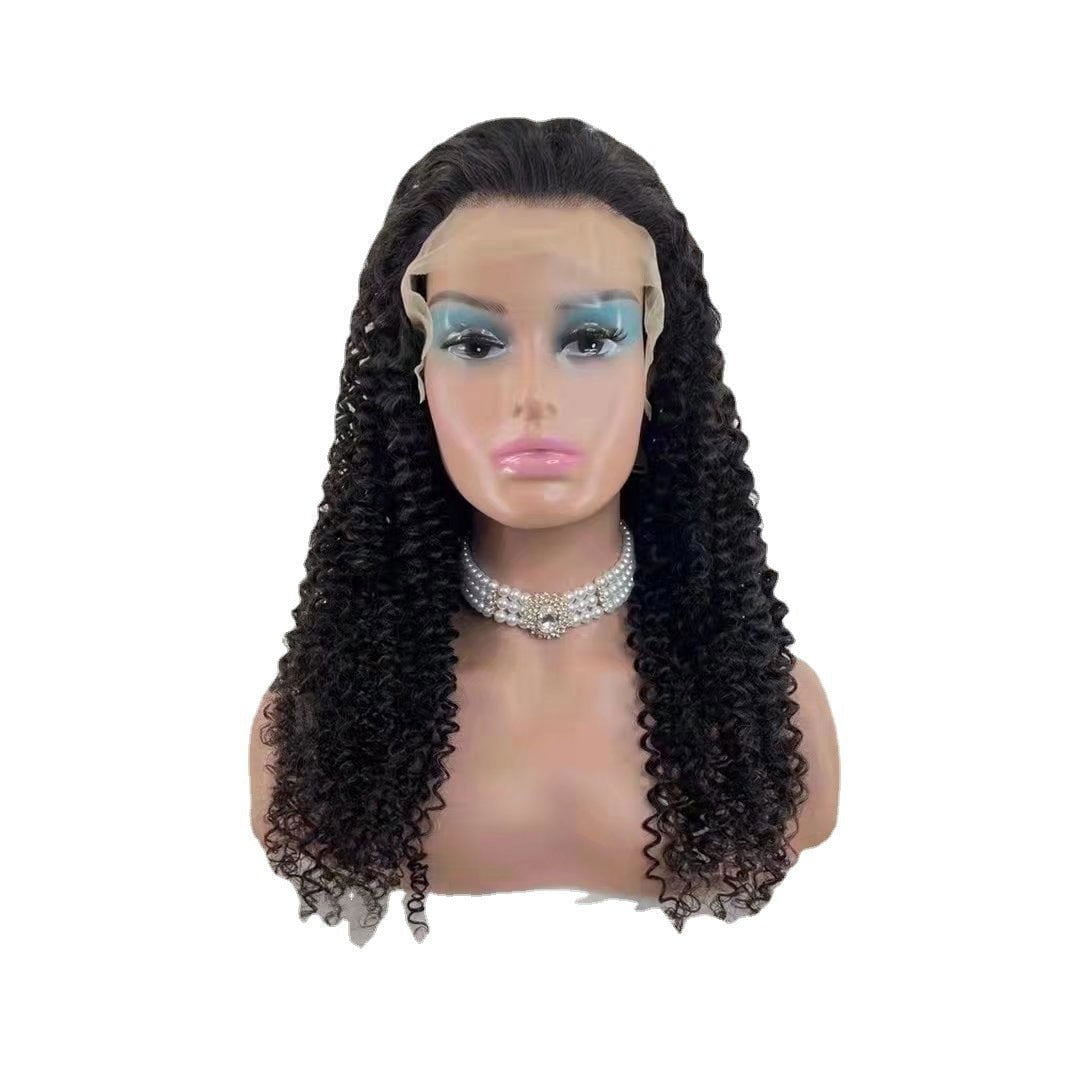 LovelyRLovely LovelyRLovely Jerry Curly 13x4 Lace Fron Erry Curly 13x4 / 10inch LovelyRLovely Jerry Curly 13x4 Lace Front Human Hair Wig