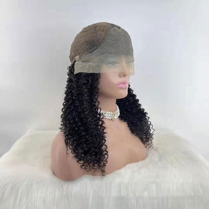 LovelyRLovely LovelyRLovely Jerry Curly 13x4 Lace Fron LovelyRLovely Jerry Curly 13x4 Lace Front Human Hair Wig