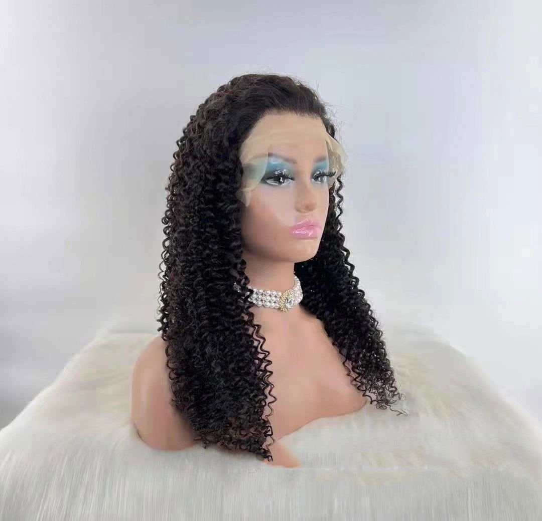 LovelyRLovely LovelyRLovely Jerry Curly 13x4 Lace Fron LovelyRLovely Jerry Curly 13x4 Lace Front Human Hair Wig