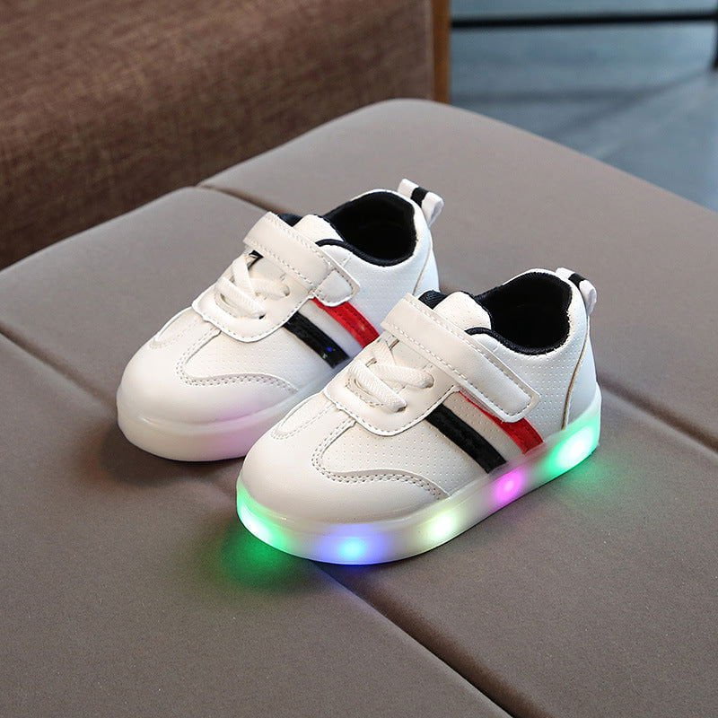 LovelyRLovely LovelyRLovely Kimmy White LED Sneakers Black / 21 LovelyRLovely Kimmy White LED Sneakers