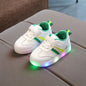 LovelyRLovely LovelyRLovely Kimmy White LED Sneakers Green / 21 LovelyRLovely Kimmy White LED Sneakers