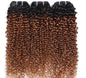 LovelyRLovely LovelyRLovely Kinky Curly Real Hair Weav Brown / 10inch LovelyRLovely Kinky Curly Real Hair Weave