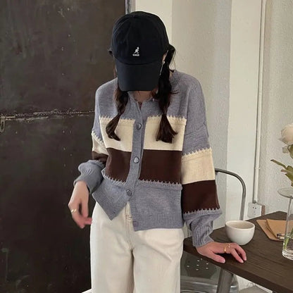 LovelyRLovely LovelyRLovely Knitted Sweater Jacket+jeans 2pcs Suit LovelyRLovely Knitted Sweater Jacket+jeans 2pcs Suit